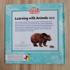 Sesame Street Elmos Learning Adventure Book 18 Hardcover Learning With Animals