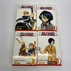 Bleach Vol. 1-4 Manga English Tite Kubo Jump 1 2 3 4 Book Lot