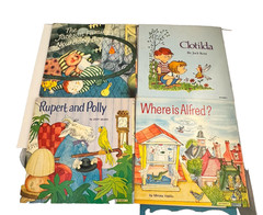 Vintage Children’s Books LOT of 4 Various Titles Used