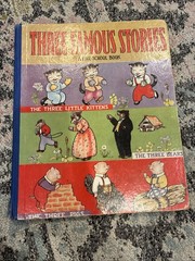 Vintage THREE FAMOUS STORIES Three Little Kittens Three Bears Three Pigs 1941