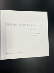 Deborah Butterfield by Robert Gordon (2003, Hardcover)