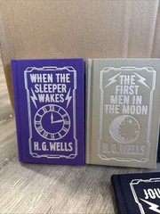 The H.G. Wells Arcturus 5 Book Collection (2021, Hardcover) Great Condition!