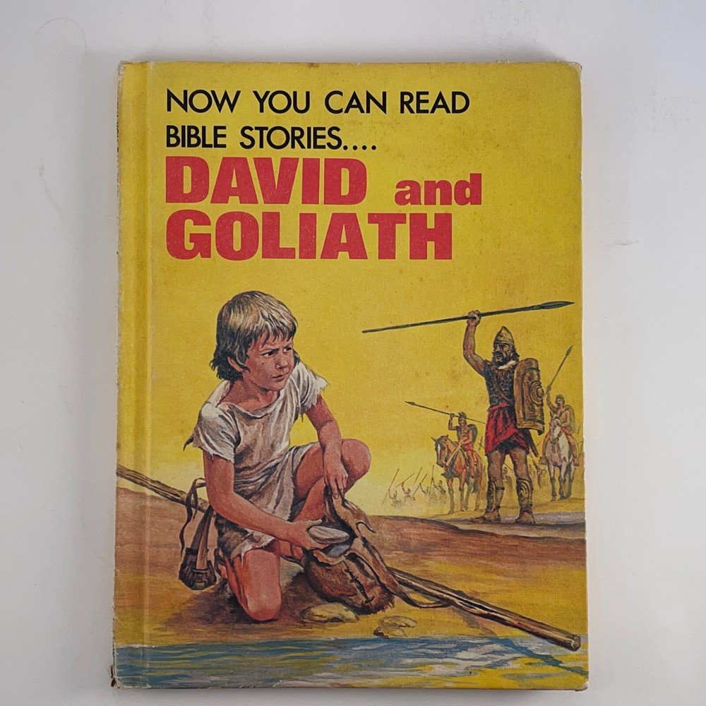 Now You Can Read Bible Stories David and Goliath Elaine Ife 1983 Hardcover