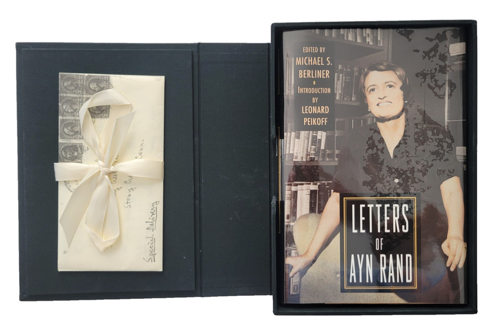 Letters of Ayn Rand Limited Ed HC Signed w Repro Letter, Number 134 of 225