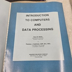 Vintage Computer & Business Books 70s 80s Programming Data Processing Managment