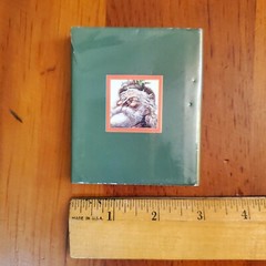 VTG Night Before Smythe HAND Sewn BOOK 2.75×3.25 MINIATURE CC Moore T Nast THUMB