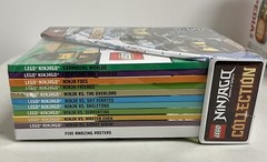 Lego Ninjago Collection 10 Books Plus 5 Posters Brand New!