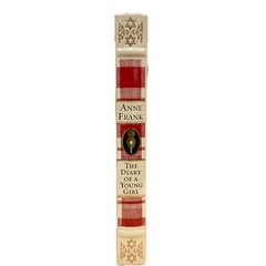 ❤️THE DIARY of a YOUNG GIRL by Anne Frank Leather Bound Collectible Sealed NEW