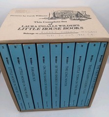 Laura Ingalls Wilder Little House Books Complete 9 Volume Box Set Harper Row