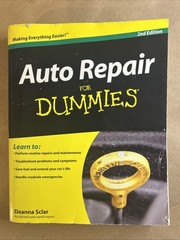 Auto Repair For Dummies 2nd Edition, Deanna Sclar