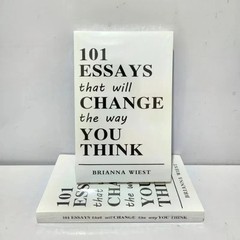 101 Essays That Will Change the Way You Think by Brianna Wiest Free Shipin ⭐⭐⭐⭐⭐