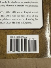 A History of Chess: The Original 1913 Edition by H J R Murray Softcover Skyhorse
