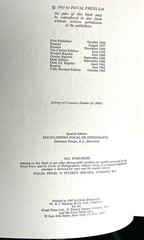 The Focal Encyclopedia of Photography 1965 / Vintage / 2 Volumes