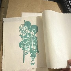 Chinese Folk Papercuts Art Book Loose Leaf, Chinese Folklore, Chinese/English