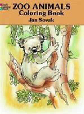 Zoo Animals Coloring Book, Jan Sovak