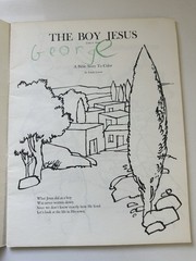 The Boy Jesus Linda Lovett Warner Press PB Coloring Book Illus Ages 4-8