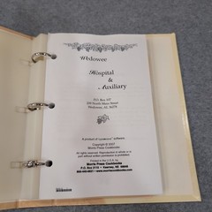 Wedowee Hospital & Auxiliary Recipes Cookbook 2007 Morris Press Alabama VG+