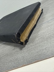 Circa 1962 World Publishing RSV Bible Black Morocco Leather GOLD EDGE