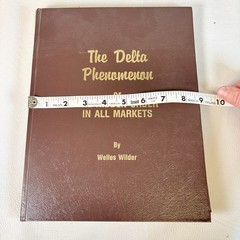 1991 THE DELTA PHENOMENON Investing Hidden Order Stock Market Book -1980s Charts