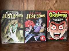 R.L. Stine Goosebumps & Just Beyond Paperback Book Lot Scholastic Ages 9-12