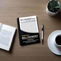 2PCS Monthly Bill Payment Checklist: Bill Tracker Notebook, the 4-Year Guide