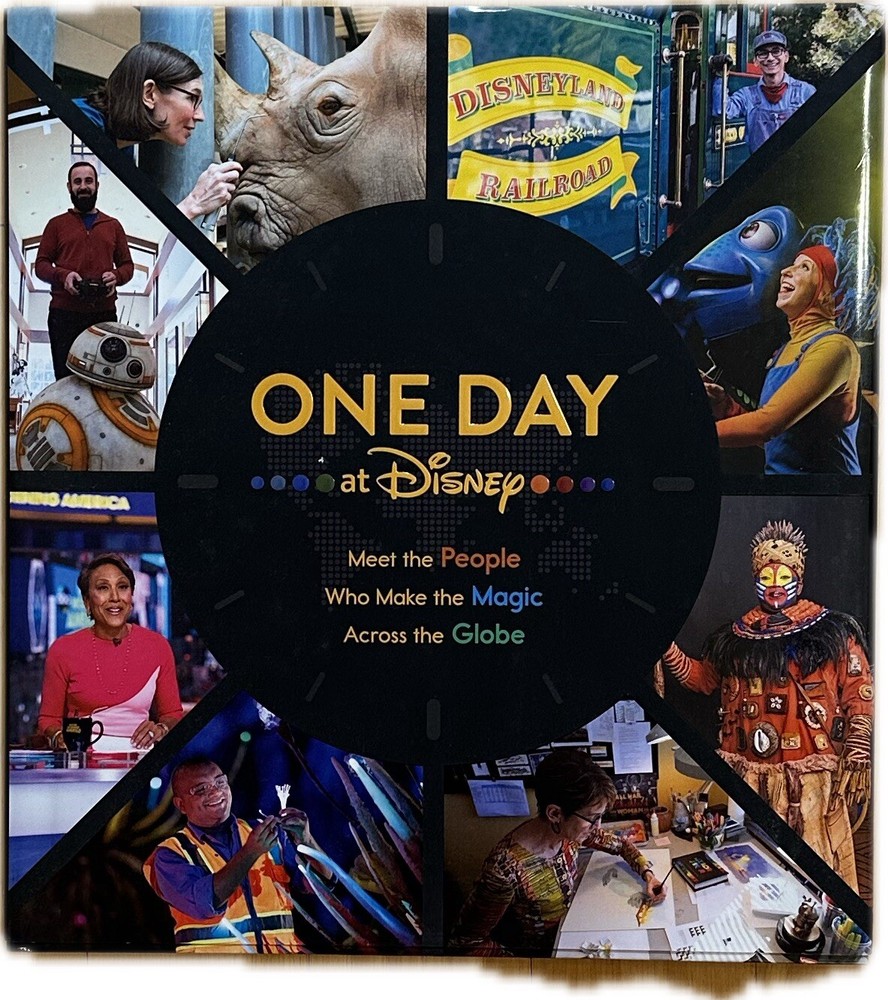 One Day at Disney: Meet the People Who Make the Magic Across Globe – Hardcover
