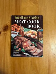 Vintage 1965, Better Homes & Gardens, Meat Cook Book, Hardback, MCM Recipes