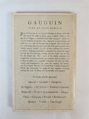 Pocket Library of Great Art ~ Gauguin ~ El Greco ~ Manet ~ Rembrandt ~ 1950s PBs