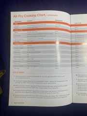 NINJA AIR FRYER QUICK START GUIDE RECIPES COOKBOOK 30 PAGES
