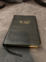 the valley of vision puritan prayers Genuine Leather Arthur Bennet Black
