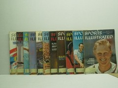 Lot of 43 Sports Illustrated Magazines from 1960