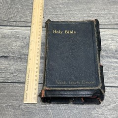 Holy Bible KJV With Helps Pronouncing Nelson 1930’s Black Face Type Color Maps