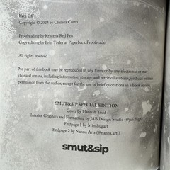 Chelsea Curto D.C. Stars 1-4 Smut & Sip Special Edition Set Stenciled Edges