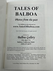 Tales Of Balboa Photos From The Past Jim Fournier 76 Pages