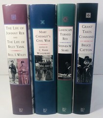 4 Essential Classics Civil War Grant Battle Antietam Red Yank Mary Chestnut Book