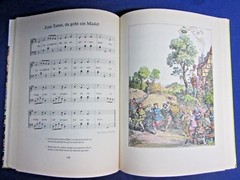 DIE SCHONSTEN VOLKS-UND KINDERLIEDER, DELPHIN VERLAG, GERMANY, 1981, 255 PAGES