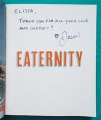 „Eaternity” by Jason Wrobel ©2016 Softcover 150+ Vegan Recipes 381 Pages NEW