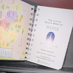The Little Black Book of Paris Vesna Neskow Spiral Bound 2014 Peter Pauper Press