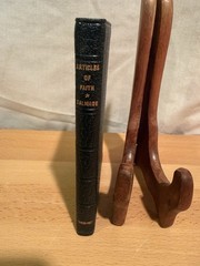 1961 Articles of Faith 1st Printing Black Leather Pocket Ed Talmage LDS Used
