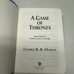 A Game of Thrones: A Song of Ice and Fire, Leather-Cloth 5-Book Set