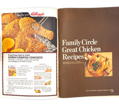 Family Circle Great Chicken Recipes Cookbook Vintage 1969-168 pages. See Video