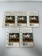 Vtg. The Gymnasts by Elizabeth Levy Lot of 5 Books #4,7,9,10, and 11 acceptable
