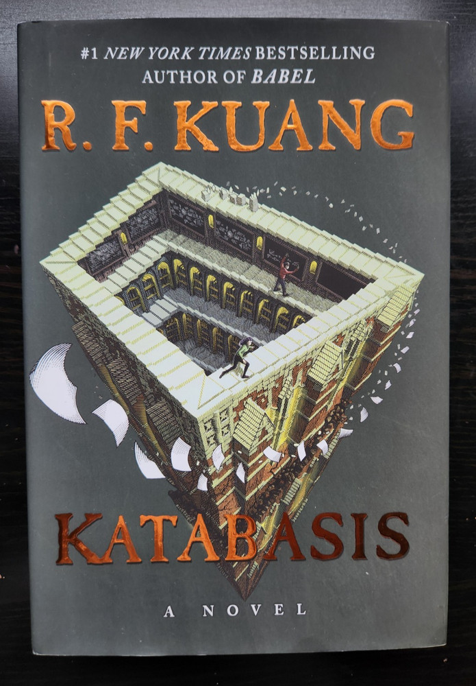 Katabasis by R.F. Kuang Hardcover Limited Edition Sprayed Edges