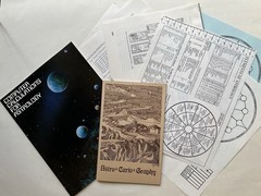 Vintage Astro*Carto*Graphy Astrology Circle Books Computer Calculations Calendar