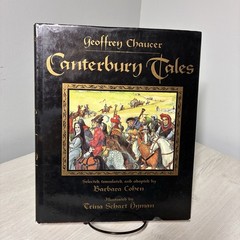 VTG Canterbury Tales Barbara Cohen 1988 HB First Edition Medieval Classics