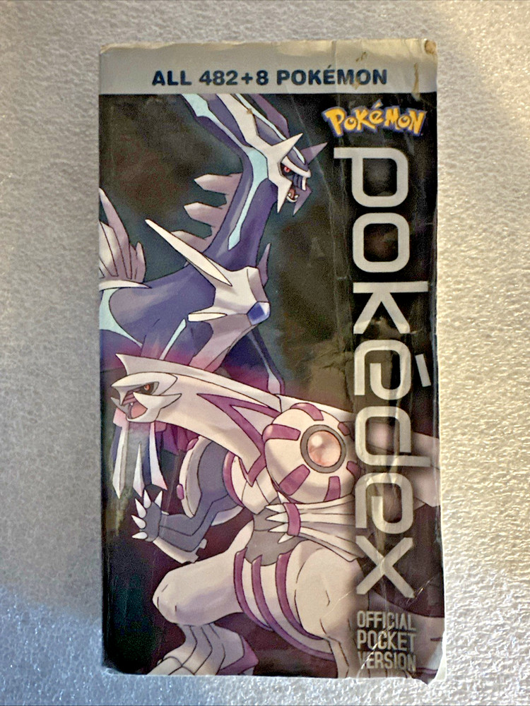 Pokemon Pokedex Official Pokemon Pocket Guide All 482+2 Illustrated VERY RARE