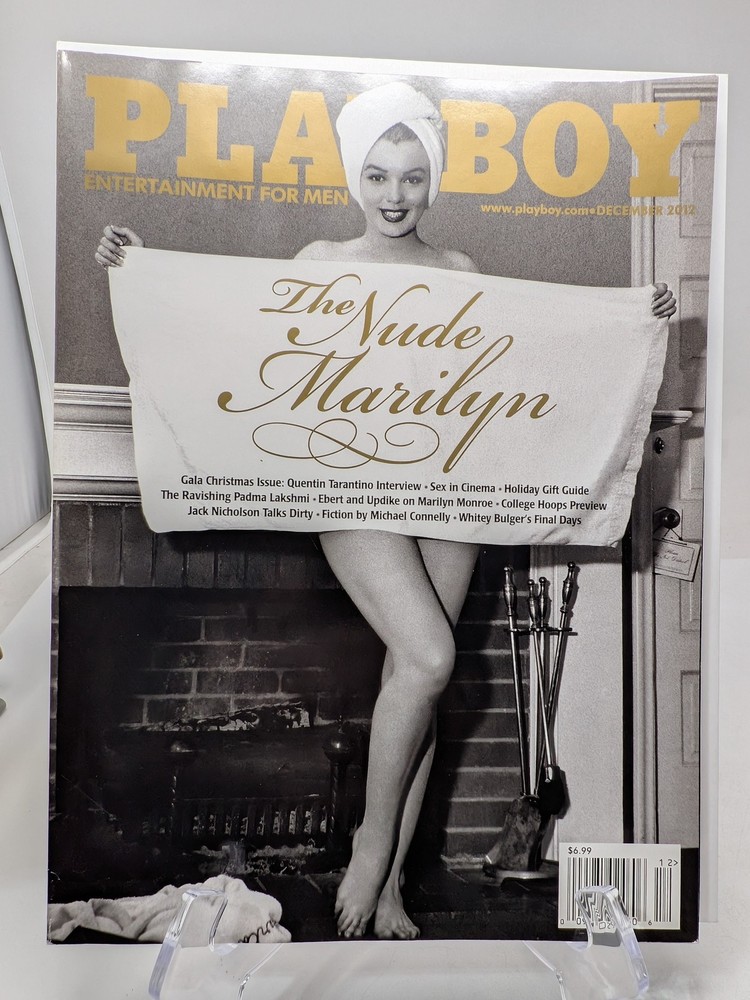 Playboy Magazine December 2012 🔥 CG Marilyn Monroe 🔥 PM Amanda Streich 🔥