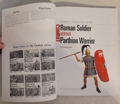 Osprey – Combat 50: „Roman Soldier vs Parthian Warrior” by Si Sheppard (2020)
