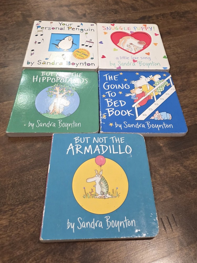 Lot (5) Sandra Boynton Board Books