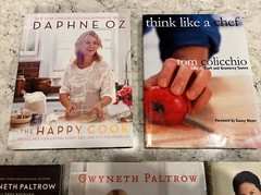 Lot 5 Cookbooks Happy Cook Oz, Think Like Chef, Paltrow It’s All Easy, Daughter